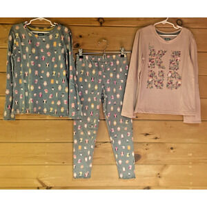 365 Kids Girls Long Sleeve and Pants Outfit Set Size 8- Owl Themed